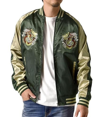 Amazon.co.jp: スカジャン キン肉マン ステカセキング Lサイズ